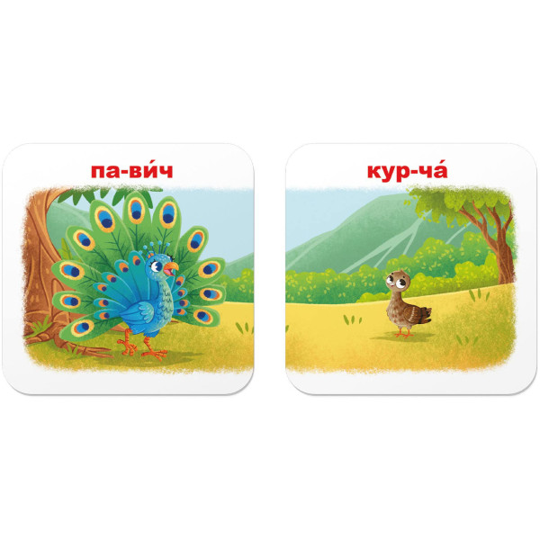 Фото - Картки навчальні Crystal Book Розумні. Зоопарк. Хто чиє малятко? 30 карток (9786175475881)