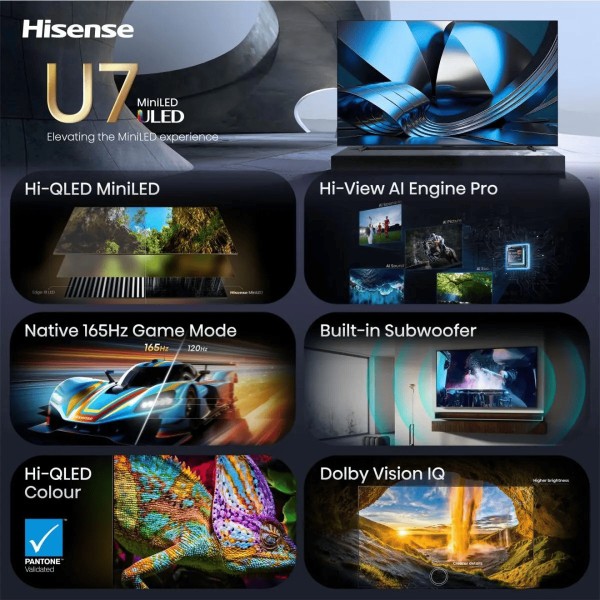 Фото - Телевизор Hisense 100U7SE