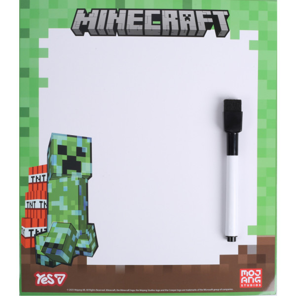 Фото - Дошка YES магнітна для маркерів "Minecraft" (708504)