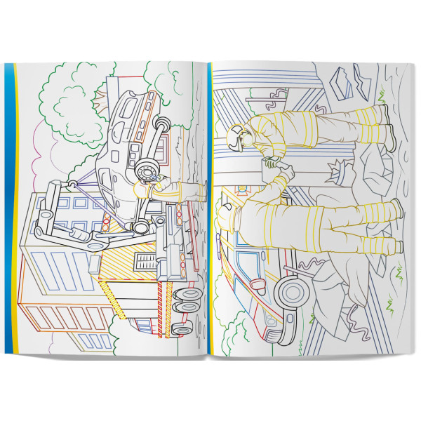 Фото - Раскраски Crystal Book патриотические. Герои рядом! (9786175473603)