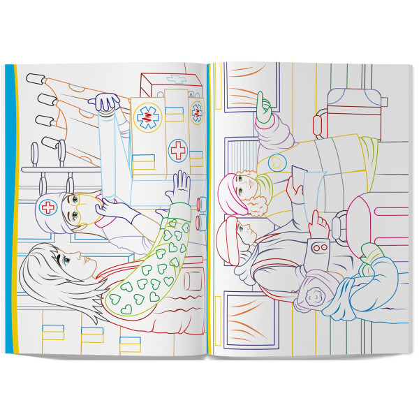 Фото - Раскраски Crystal Book патриотические. Верю в победу! (9786175473702)