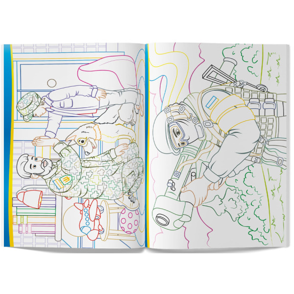 Фото - Раскраски Crystal Book патриотические. Слава ВСУ! (9786175473849)