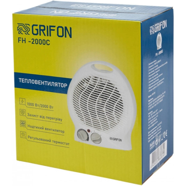 Фото - Тепловентилятор Grifon FH-2000C