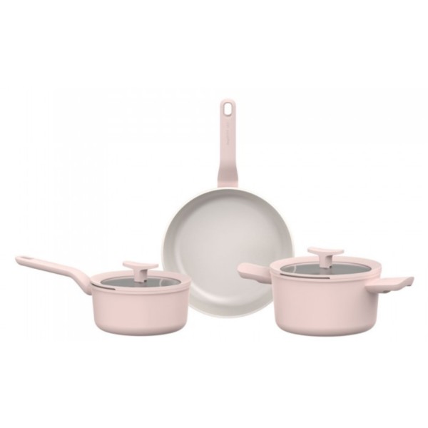 Фото - Набор посуды Berghoff 3950719 LEO Balance Rose 5 пр.