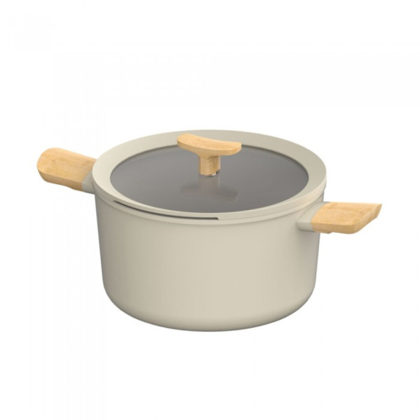 Фото - Набор посуды Berghoff 3950720 LEO Balance Cream 7 пр.