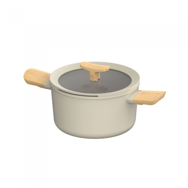 Фото - Набор посуды Berghoff 3950720 LEO Balance Cream 7 пр.