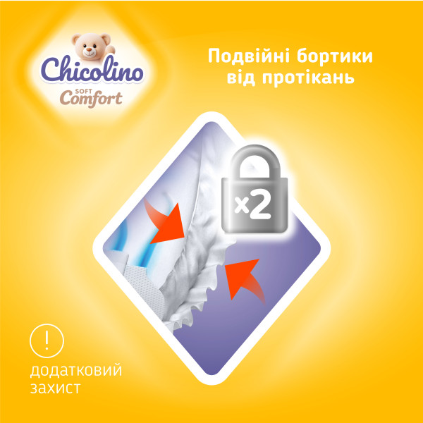 Фото - Одноразові підгузки Chicolino Soft comfort 3р (4-9кг) 36 шт.  (4820204703530)