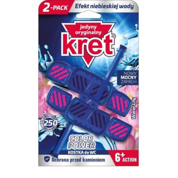 Фото - Туалетный блок Kret 2x40 Water Lily (5900931029192)