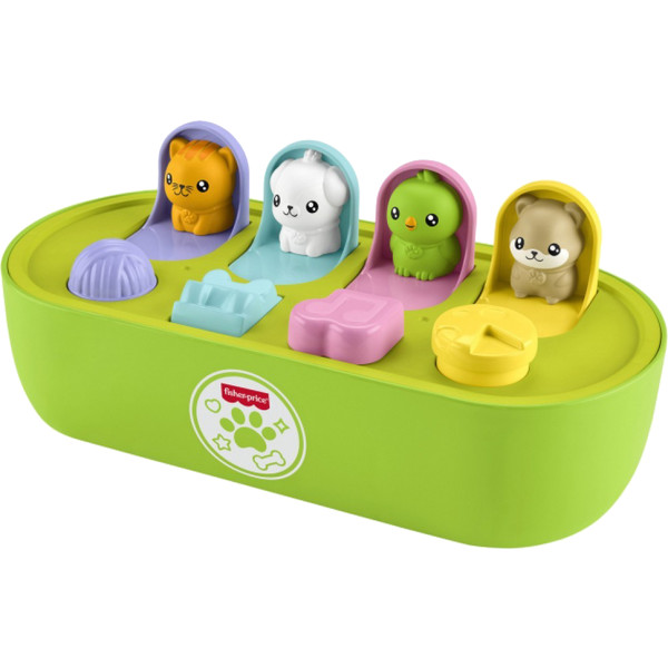 Фото - Сортер Fisher-Price Розвиваюча іграшка Хованки зі звірятами (JDL66)