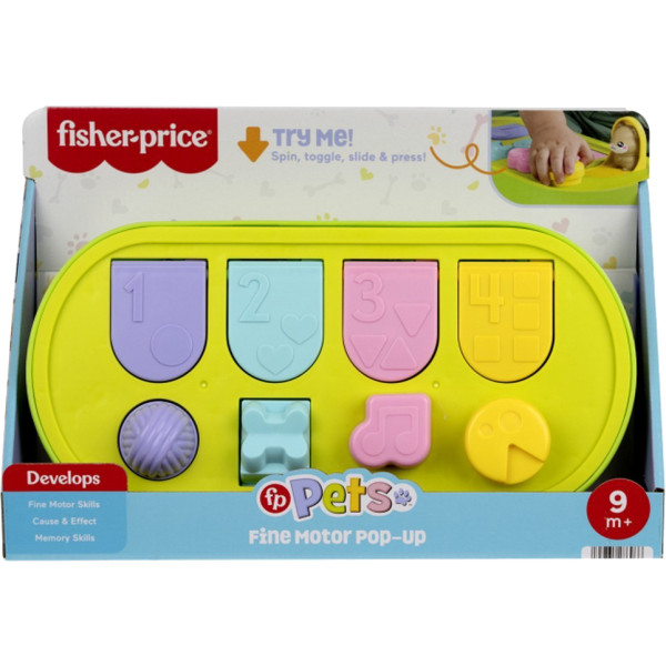 Фото - Сортер Fisher-Price Розвиваюча іграшка Хованки зі звірятами (JDL66)