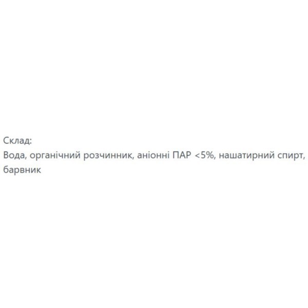 Фото - Засіб для чищення скла Window plus 500 мл з розп. на основі нашатирного спирту синій (4820167000424)
