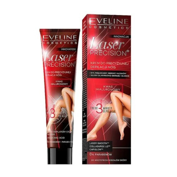 Фото - Крем для депіляції EVELINE для ніг серії Laser Precision 125 мл (5901761914382)