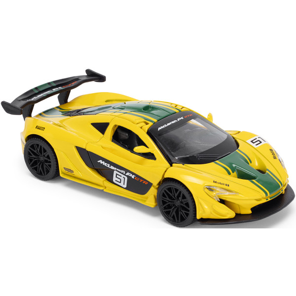 Фото - Коллекционная машинка 1:43 TechnoDrive MCLAREN P1 Yellow (250946MLP1YW)
