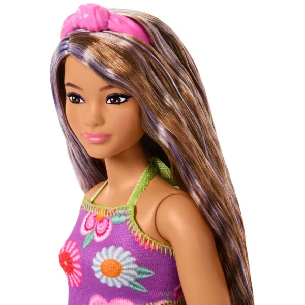 Фото - Кукла Barbie Модница яркие цветы (JJN57)