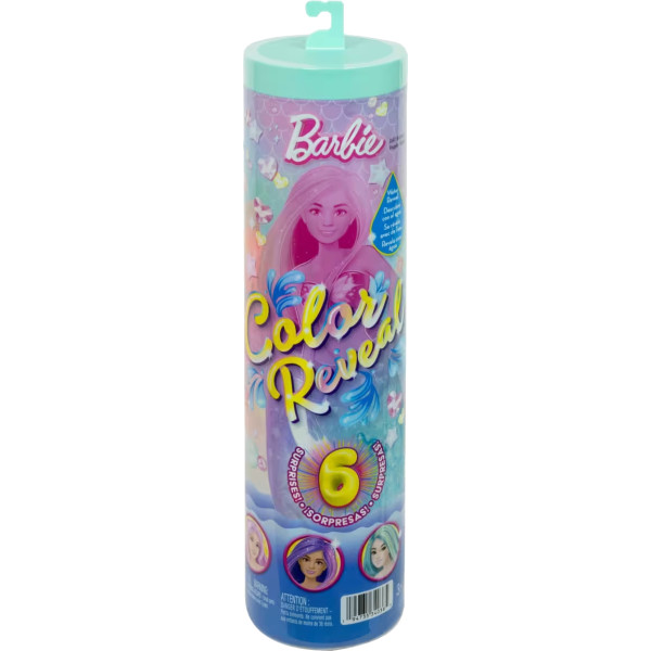 Фото - Кукольный набор Barbie Русалочка Color Reveal серии Морские сокровища в ассортименте (JMW61)