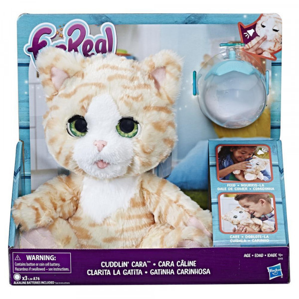 Фото - Интерактивная игрушка Hasbro Furreal Friends Покорми Котёнка (E0418)