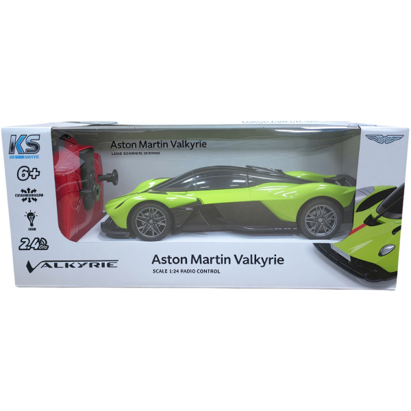 Фото - Радіокерована машинка KS Drive ASTON MARTIN VALKYRIE Green (250GAVGG)