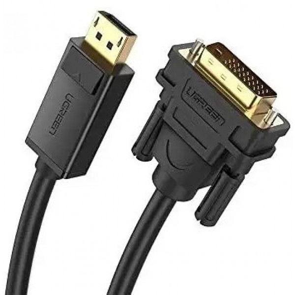 Фото - Кабель UGREEN DP103 DP Male to DVI Male Cable 1.5m Black (10243)