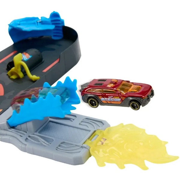 Фото - Ігровий набір Hot Wheels Пожежно-рятувальна суперстанція (JHL95)