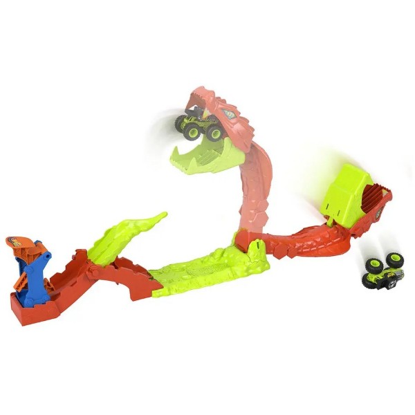 Фото - Ігровий набір Hot Wheels Атака змії серії Monster Trucks (JJN44)