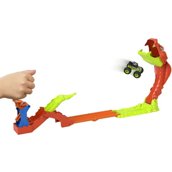 Фото - Ігровий набір Hot Wheels Атака змії серії Monster Trucks (JJN44)