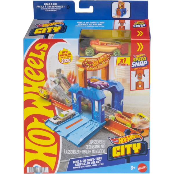 Фото - Игровой набор Hot Wheels Играй и мчи в ассортименте (JHL43)