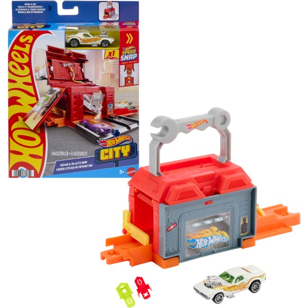 Фото - Игровой набор Hot Wheels Играй и мчи в ассортименте (JHL43)