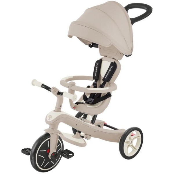 Фото - Триколісний велосипед Globber EXPLORER TRIKE 4в1 Кокос (637-566)