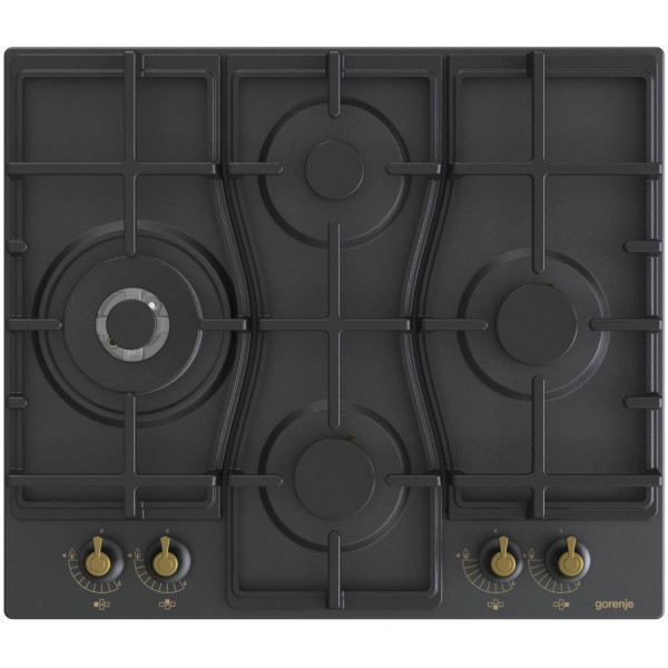 Фото - Варильна поверхня газова Gorenje GW6D42CLB Фото - Варильна поверхня газова Gorenje GW6D42CLB