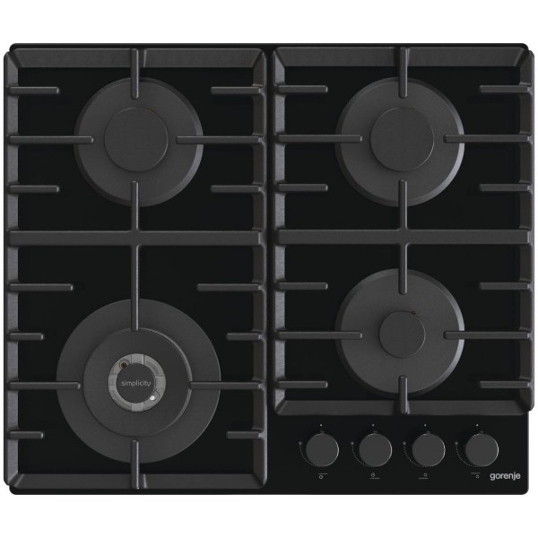 Фото - Варочная панель газовая Gorenje GKTW642SYB Black
