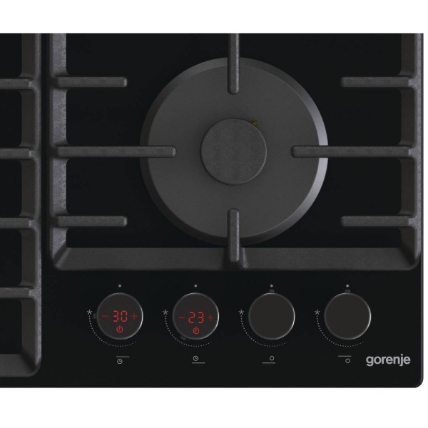 Фото - Варочная панель газовая Gorenje GKTW642SYB Black