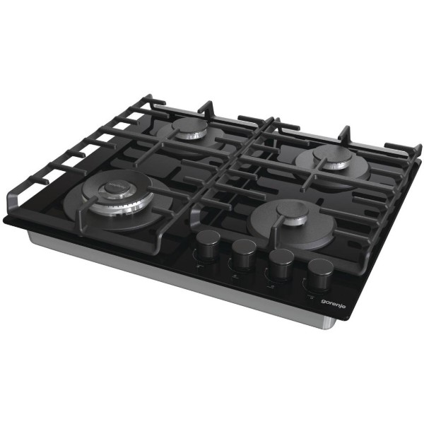 Фото - Варочная панель газовая Gorenje GKTW642SYB Black
