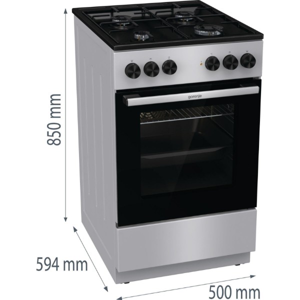 Фото - Плита газовая Gorenje MEK 301​1 SB