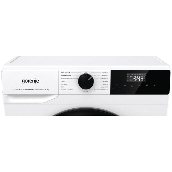 Фото - Комплект техники Gorenje Стиральная машина с фронтальной загрузкой + Сушильная машина Gorenje W3NGPI62SBS/UA + D2HNE7E/UA