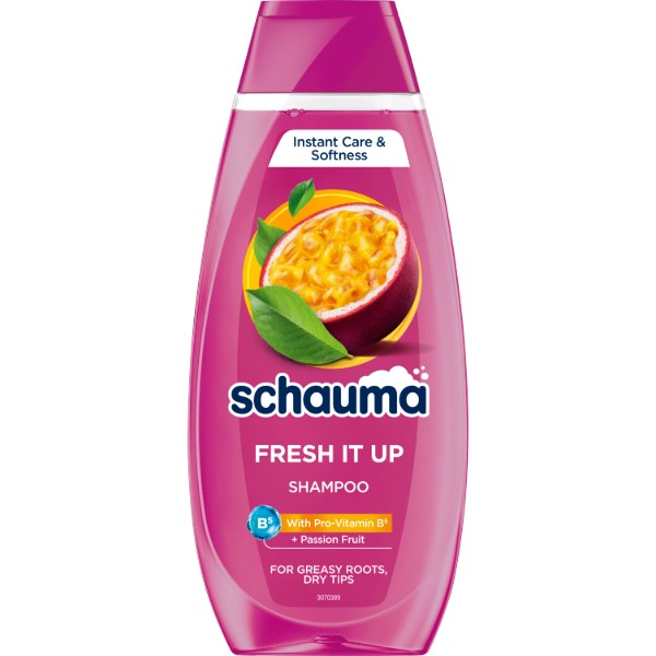 Фото - Шампунь женский Schauma 400 мл Fresh it Up (3838824293813)