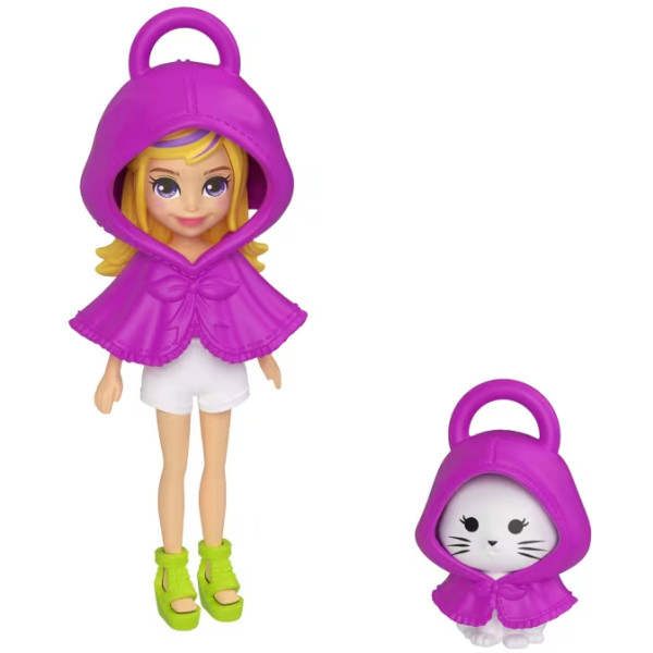 Фото - Мини-кукла набор Polly Pocket Подвеска "Минимодница с нарядами" (в асс.) (JKR46)