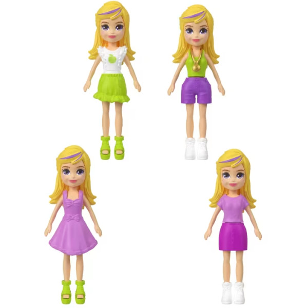 Фото - Мини-кукла набор Polly Pocket Подвеска "Минимодница с нарядами" (в асс.) (JKR46)