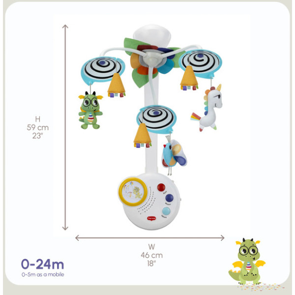 Фото - Мобіль інтерактивний Tiny Love колекція Born to Party (1309306830)