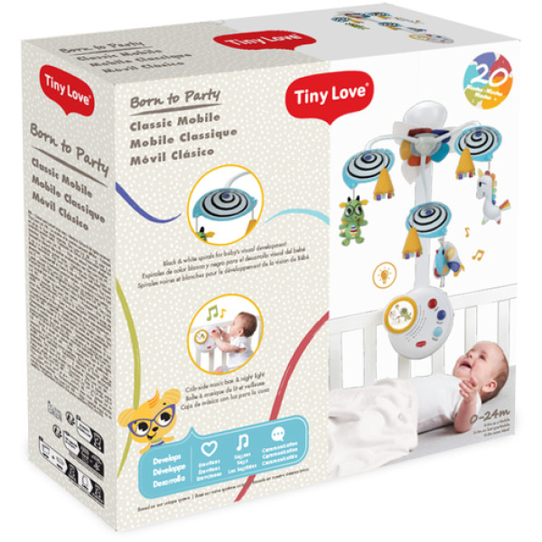 Фото - Мобіль інтерактивний Tiny Love колекція Born to Party (1309306830)