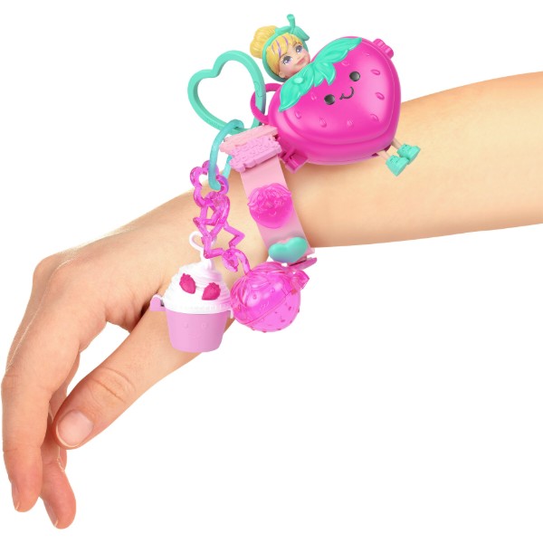 Фото - Ляльковий набір Polly Pocket підвіска з мінімодницею "Фруктовий стиль" в асортименті (JKR51)