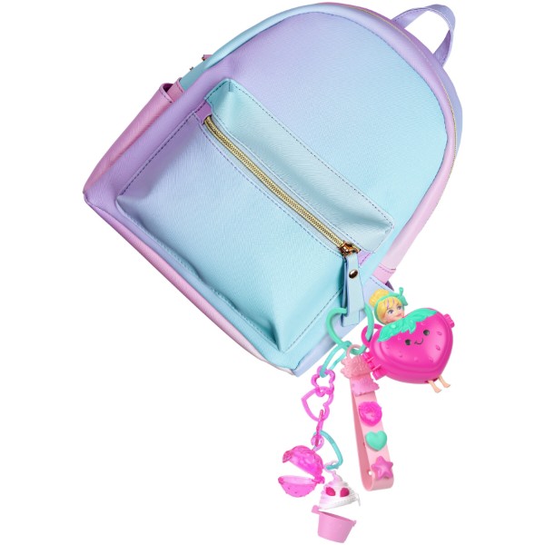 Фото - Ляльковий набір Polly Pocket підвіска з мінімодницею "Фруктовий стиль" в асортименті (JKR51)