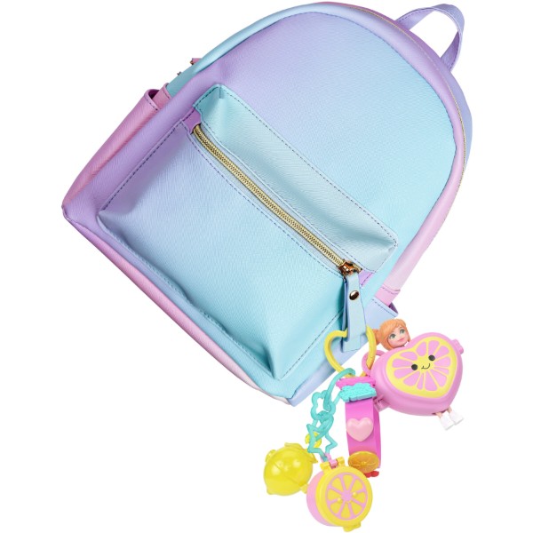 Фото - Ляльковий набір Polly Pocket підвіска з мінімодницею "Фруктовий стиль" в асортименті (JKR51)