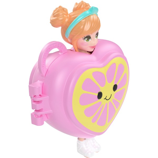 Фото - Ляльковий набір Polly Pocket підвіска з мінімодницею "Фруктовий стиль" в асортименті (JKR51)