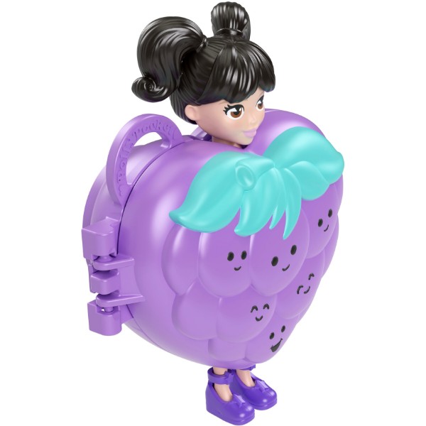 Фото - Ляльковий набір Polly Pocket підвіска з мінімодницею "Фруктовий стиль" в асортименті (JKR51)