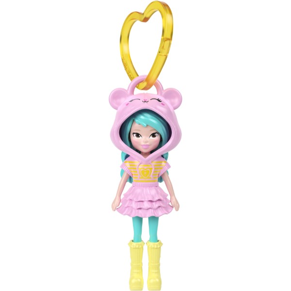 Фото - Кукла Polly Pocket Брелок в худи (в асс.) (JMN38)