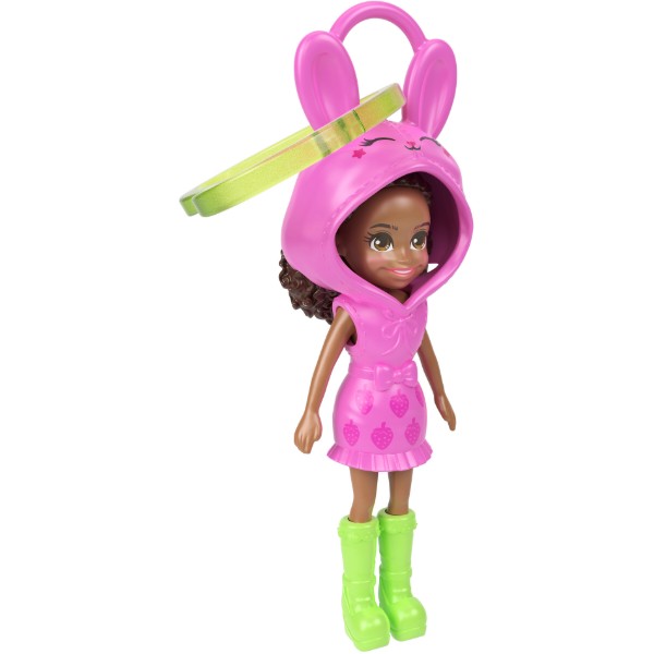 Фото - Кукла Polly Pocket Брелок в худи (в асс.) (JMN38)