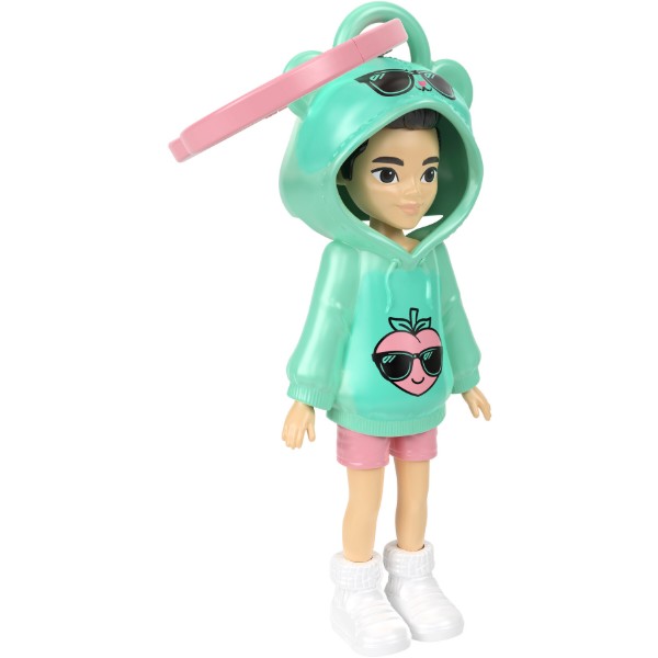 Фото - Кукла Polly Pocket Брелок в худи (в асс.) (JMN38)