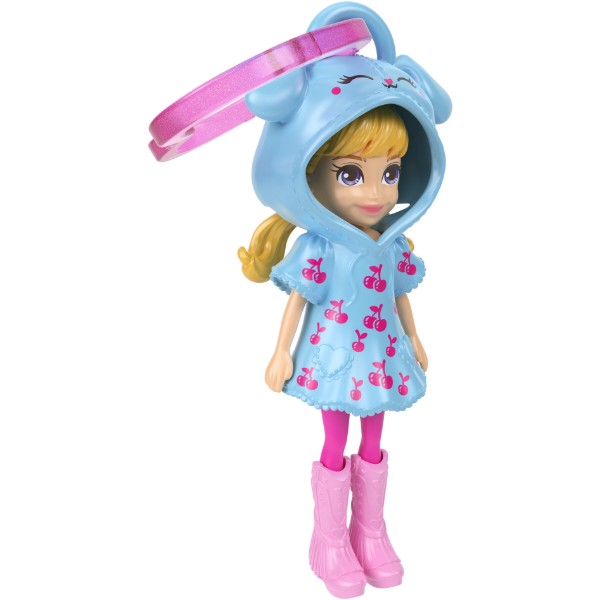 Фото - Кукла Polly Pocket Брелок в худи (в асс.) (JMN38)