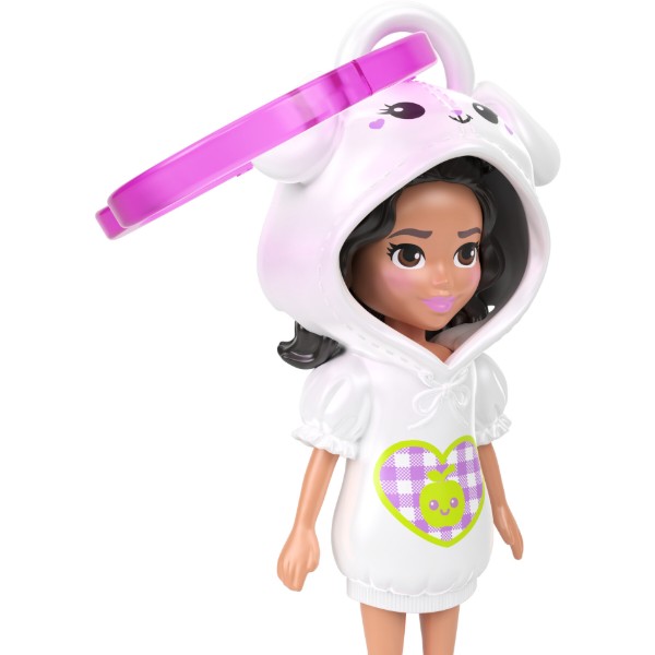 Фото - Кукла Polly Pocket Брелок в худи (в асс.) (JMN38)
