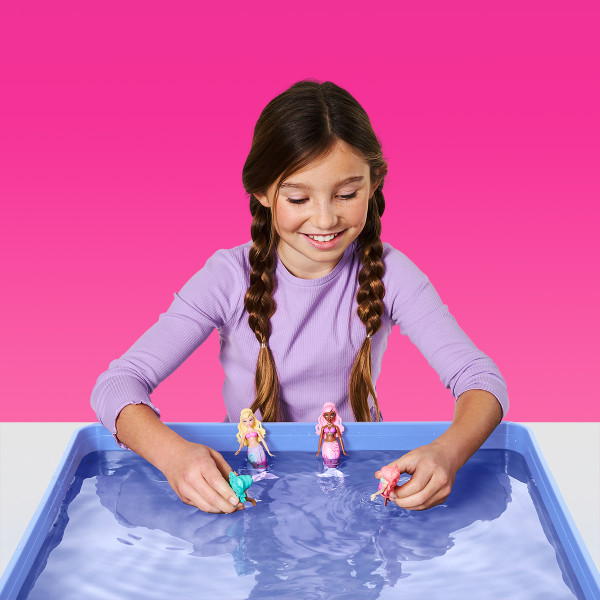 Фото - Інтерактивна лялька Pets & Robo Alive S1 – Чарівна русалочка рожева зірка (9567A)